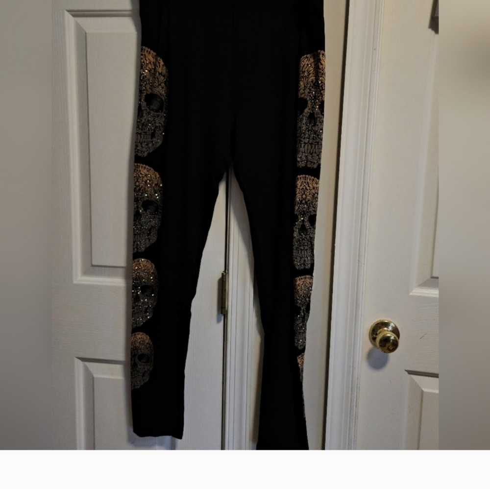 Bling skull bottom size 1x
